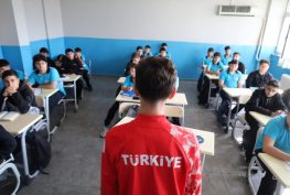 Sky Tigers ve Erasmus+ Ekibi Öğrencilerimize Bilgi Verdi